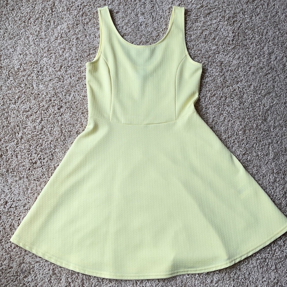 Pale Yellow Summer Dress